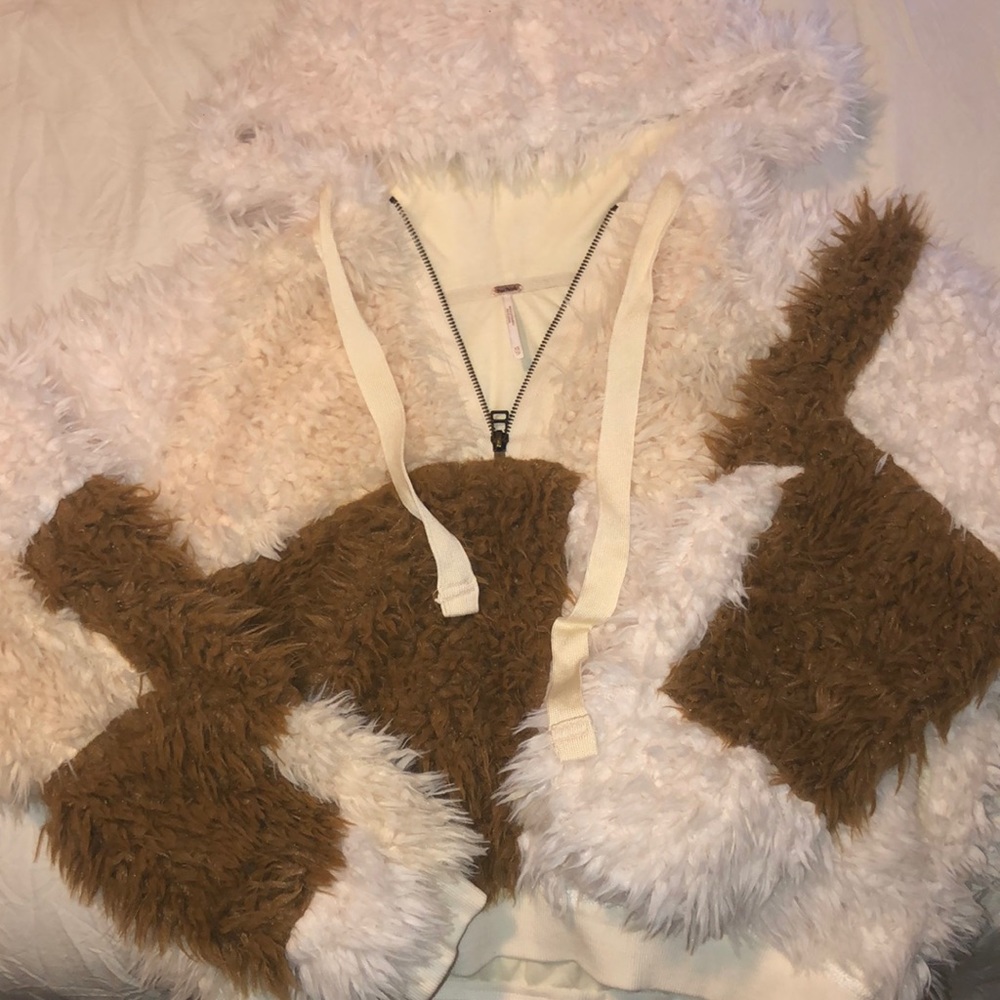 Free people wool quarter zip